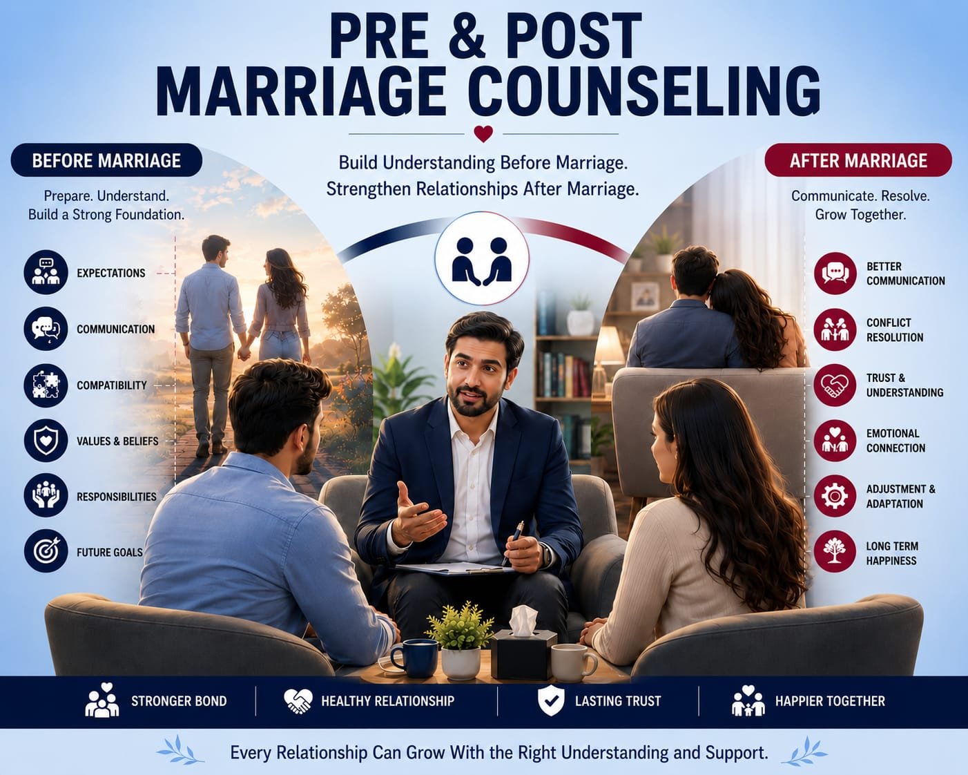 Pre and Post Marriage Counseling