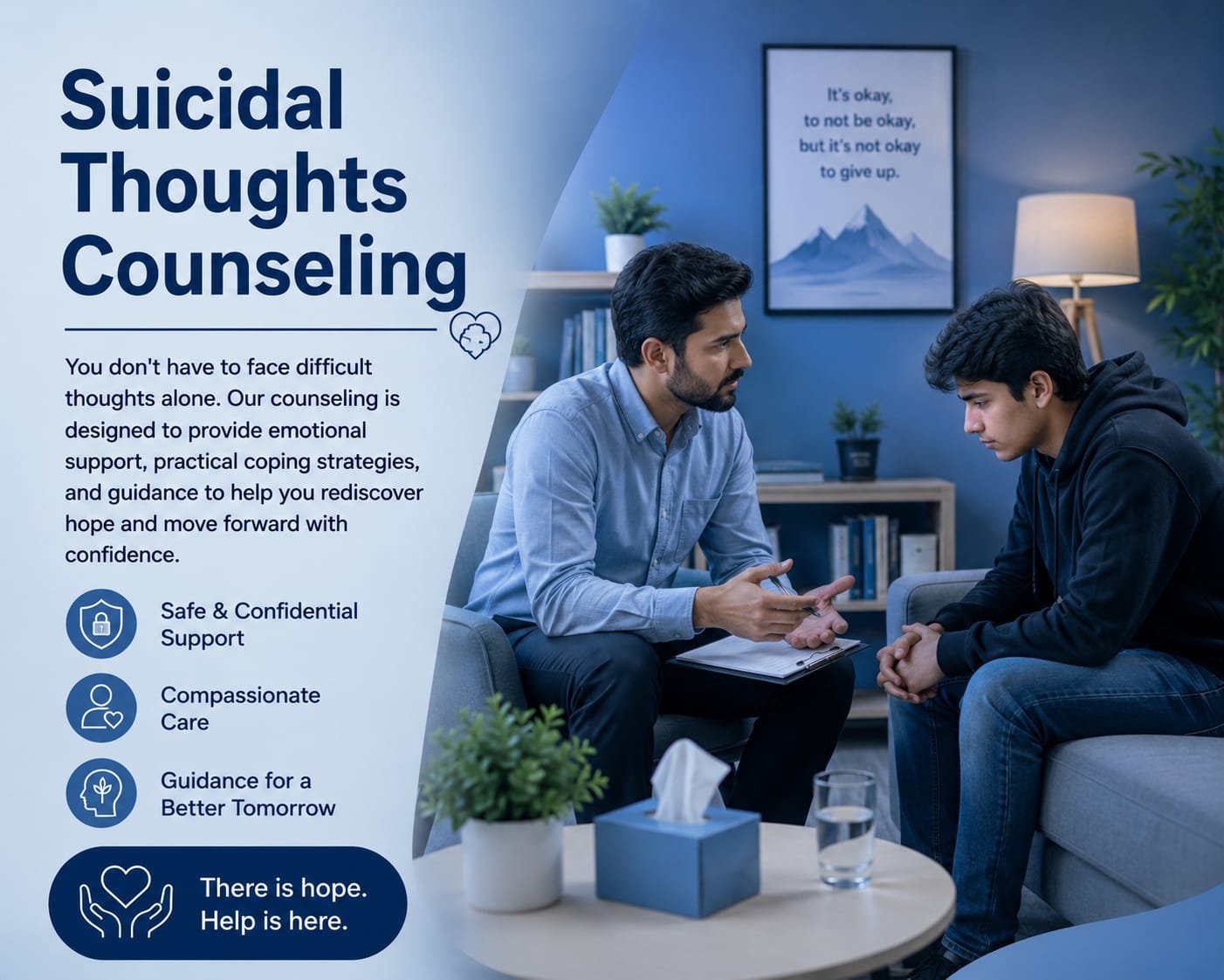 Suicidal Thoughts Counseling and Emotional Support